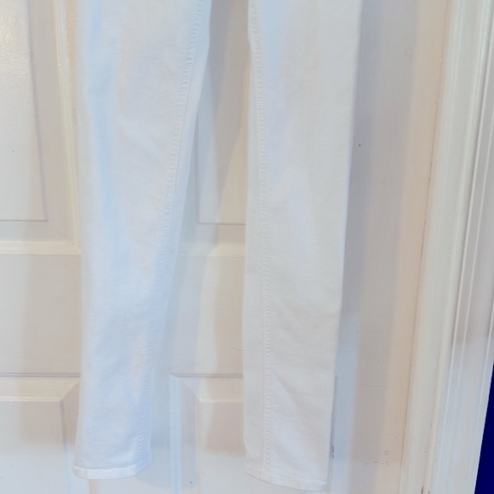 Women’s Rag & Bone White Polyester & Spandex Skinny Leg Jeans Size 25 - Picture 3 of 8
